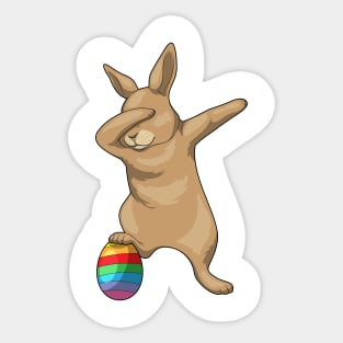 Bunny Easter Easter egg Hip Hop Sticker